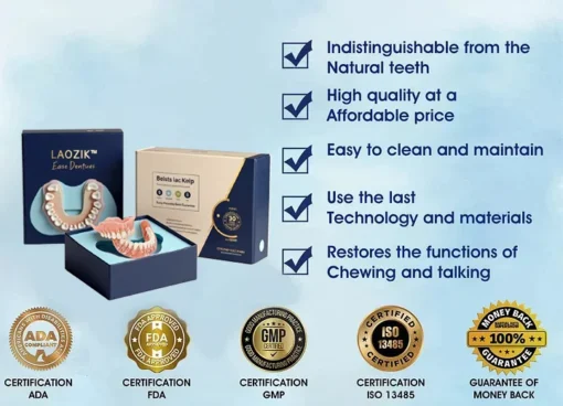 LAOZIK™ New 72-Hour Denture Sale! 45% off + Free Ultrasonic Cleaner - Image 3