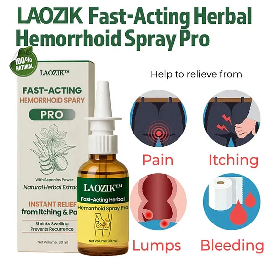 LAOZIK™ Fast-Acting Herbal Hemorrhoid Spray Pro - Image 2