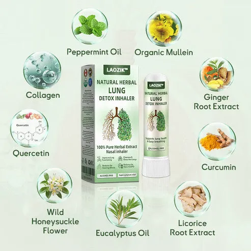 LAOZIK Natural Herbal Lung Detox Inhaler - Image 2