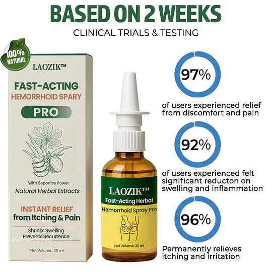 LAOZIK™ Fast-Acting Herbal Hemorrhoid Spray Pro - Image 4