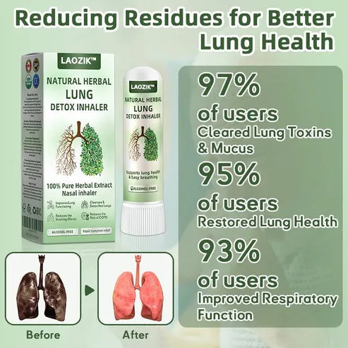 LAOZIK Natural Herbal Lung Detox Inhaler - Image 4
