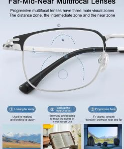 LAOZIK Automatic zoom anti-blue light presbyopia glasses