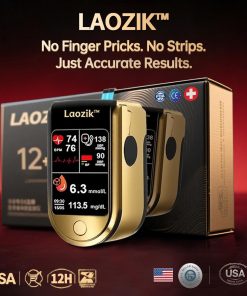 LaozikTM Professional 12in1 Glucose & Vital Signs Monitor
